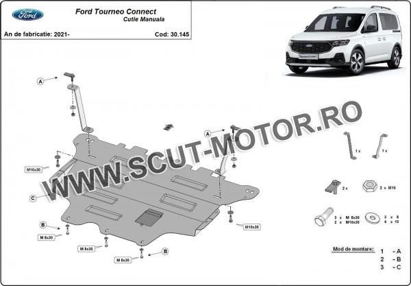 Scut motor Ford Tourneo Connect - cutie de viteză manuală 2