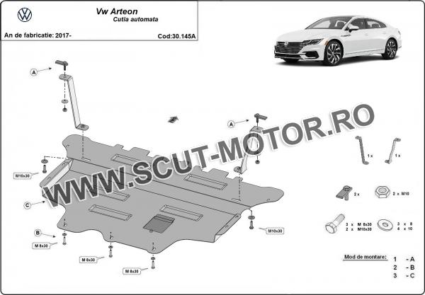 Scut motor Volkswagen Arteon - cutie de viteză automată 2