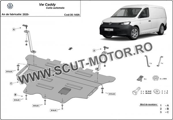 Scut motor VW Caddy - cutie de viteză automată 2