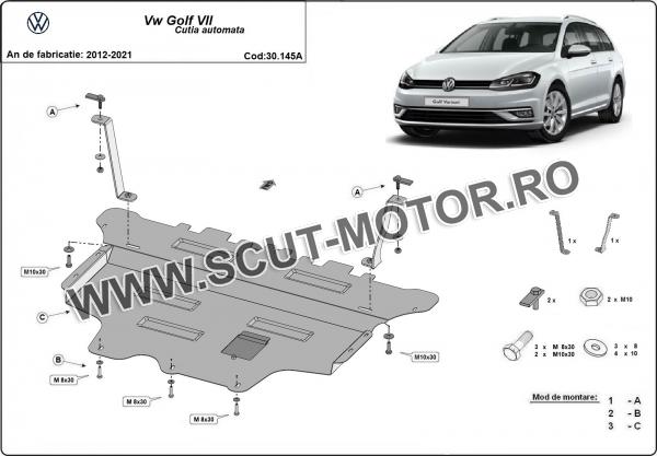 Scut motor și cutie de viteză VW Golf 7 - cutie de viteză automată 2