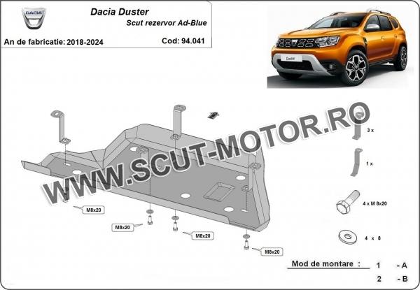 Scut rezervor AdBlue Dacia Duster 2