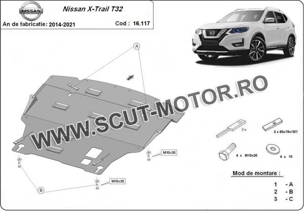 Scut motor Nissan X-Trail T32 2