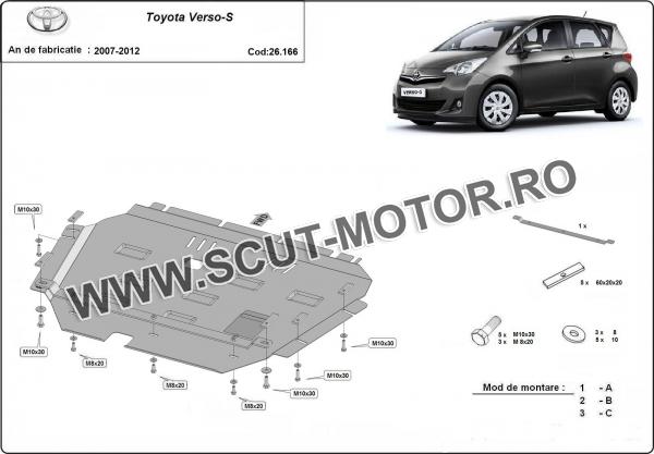 Scut motor Toyota Verso-S 2