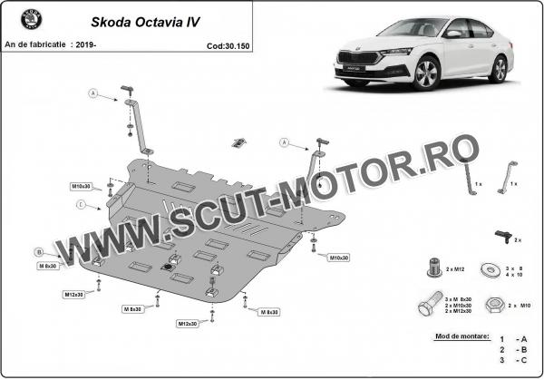 Scut motor Skoda Octavia 4 2