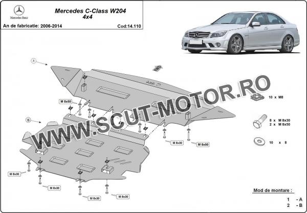 Scut motor Mercedes C-Class W204 4x4 2