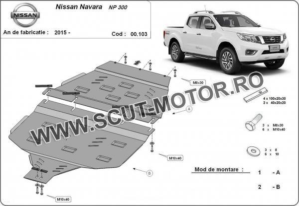 Scut cutie de viteză Nissan Navara NP300 după 2015 2