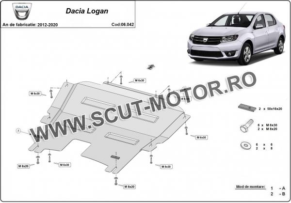 Scut motor Dacia Logan 2 2