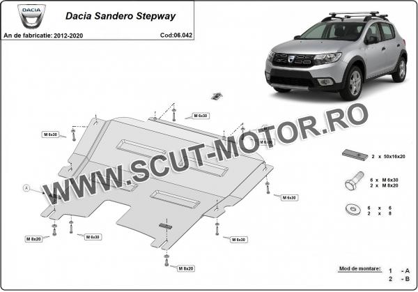Scut motor Dacia Sandero Stepway 2