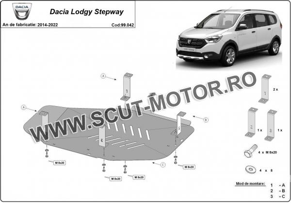 Scut rezervor Dacia Lodgy Stepway 2