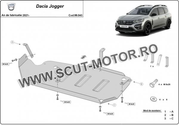 Scut rezervor Dacia Jogger 2
