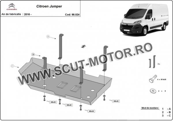 Scut rezervor AdBlue Citroen Jumper 2