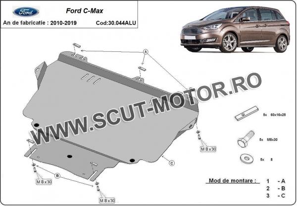 Scut motor din aluminiu Ford C-max 2