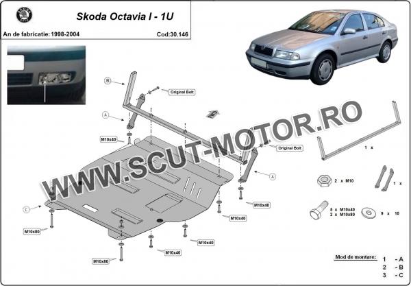 Scut motor Skoda Octavia 1 2