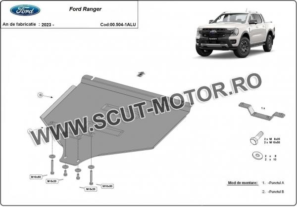 Scut cutie de viteză din aluminiu Ford Ranger 2
