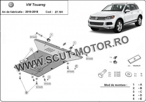 Scut motor VW Touareg 2