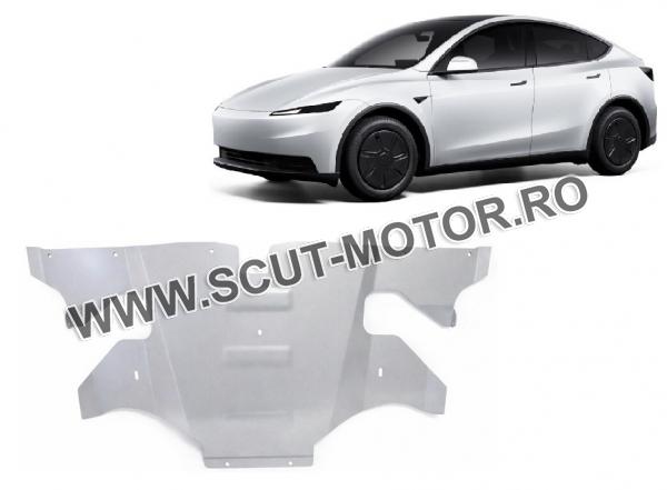 Scut motor spate din aluminiu Tesla Model Y AWD 1
