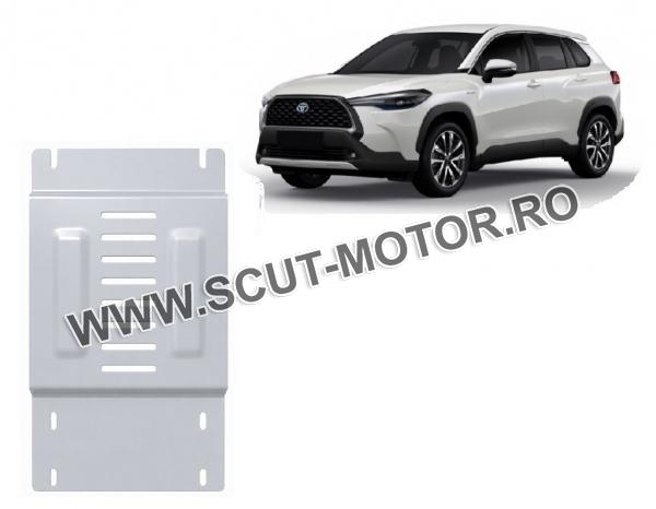 Scut antifurt din aluminiu pentru catalizator Toyota Corolla Cross 1