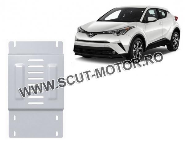 Scut antifurt din aluminiu pentru catalizator Toyota C-HR 1