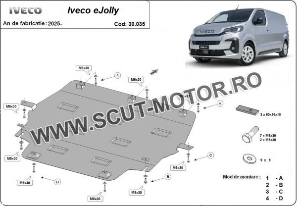 Scut motor Iveco eJolly 2